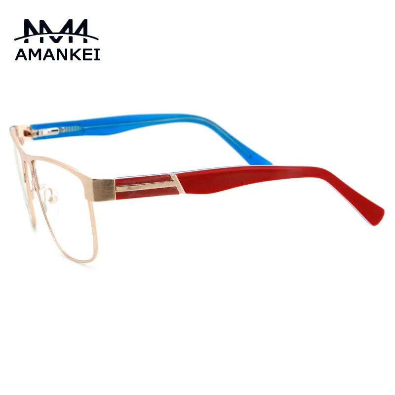 Gold Rimmed glasses frame Discount Clear Vision Optical frames Brands