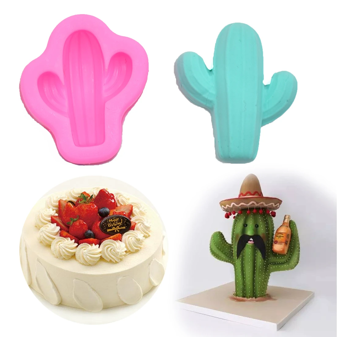 3D Octopus Style Silicone Molds Fondant Cake Decorating Mould DIYTools Choc S1X5