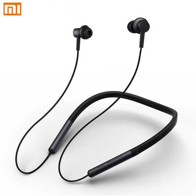 Xiaomi mi bluetooth-наушники с шейным ремешком, наушники с воротником, беспроводной гибридный двойной драйвер Apt-x с mi c для Xiao mi Red mi 5 plus 4X A1