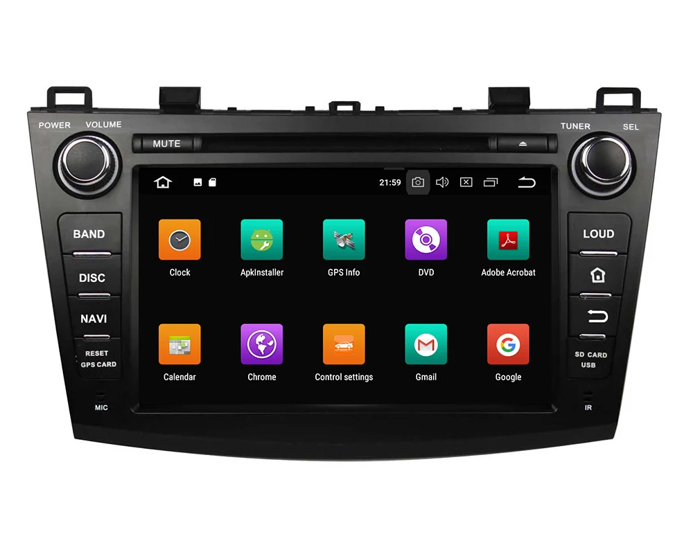 Sale Octa core 4G+32G Android 8.0 Car DVD GPS For Mazda 3 2009 2010 2011 2012 Car Radio Multimedia player Head unit WIFI 4G+CANBUS 2