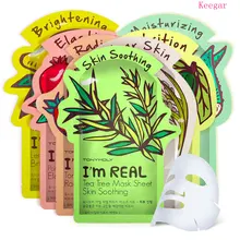 

I'm REAL Plants Food Face Mask Moisturizing Whitening Oil Control Shrink Pores Korean Skin Care Cosmetics Facial Mask tony moly