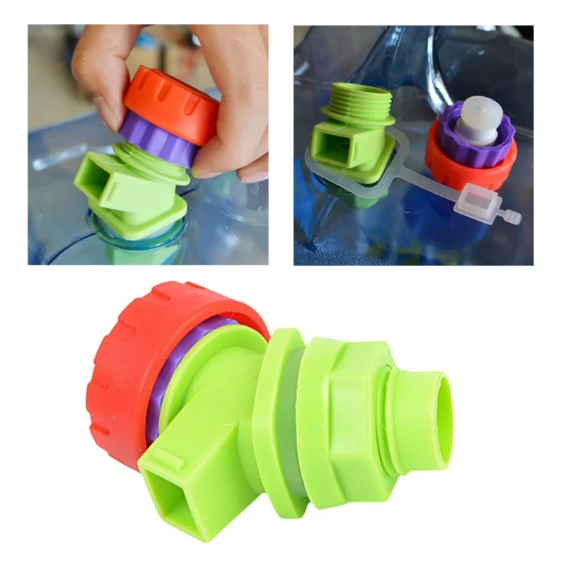

Plastic Button Type Outdoor Water Faucet Replacement for Water Tank Bucket Wine Juice Bottle Tap Outdoor Camping Tool