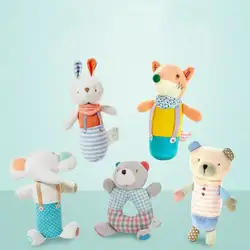 Дети Детские Мягкие животного колокольчики кровать коляска колокольчиками развивающие игрушки мягкие милые высокое качество игрушки 2019