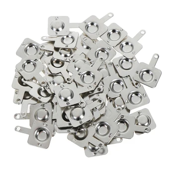 

New 100pcs/50pairs Battery Battery Shrapnel AA Or AAA Battery Spring 7 No. Positive And Negative Contact Pieces Wholesale