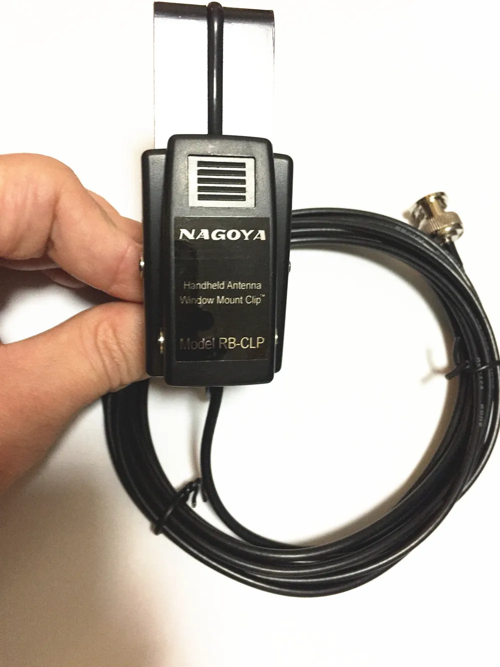 

NAGOYA RB-CLP BNC Window Clip mount with RG-174 cable for mobile radio RBCLP mini car mount, mobile antenna mount