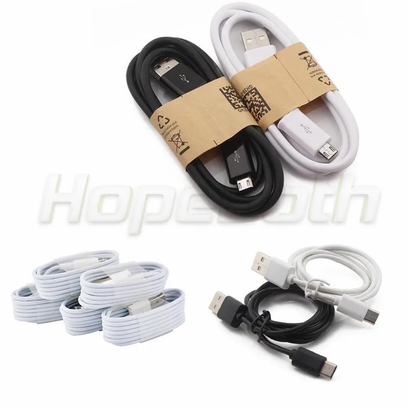 Type c Micro 5pin usb data sync charging cable for samsung s6 s7 s8 htc lg android phone 1m 3ft