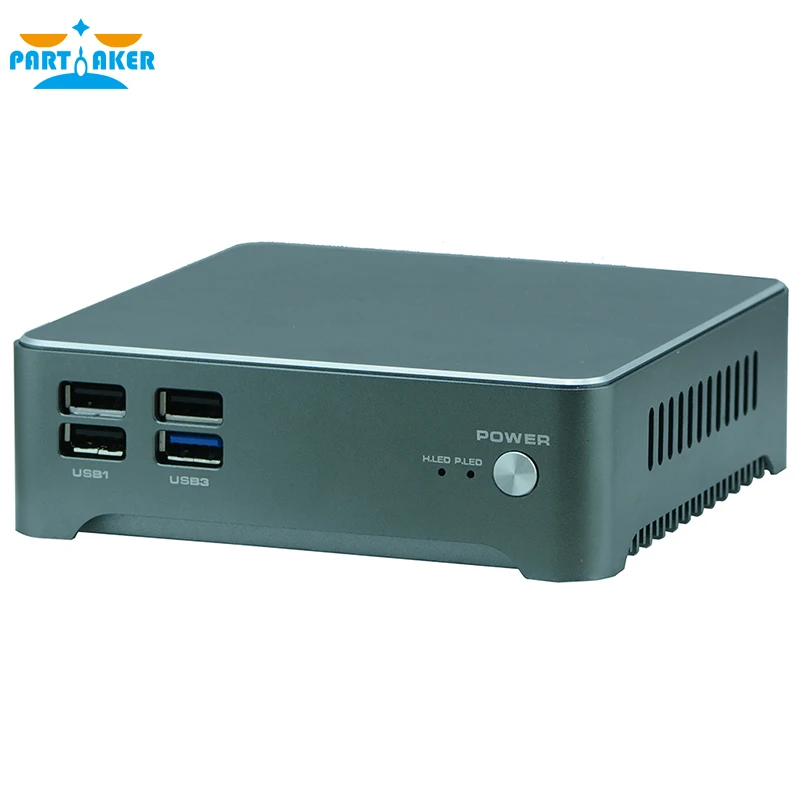 Barebone планшетный ПК J1900 мини-ПК, двойной Ethernet USB3.0 поддержка wifi 3g мини четырехъядерный Nano PC N3