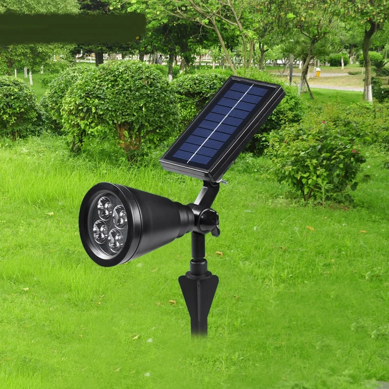 Outdoor LED lamp solar lawn plug Spotlight house tree lamp garden decorations lighting landscape LED lamps FG210