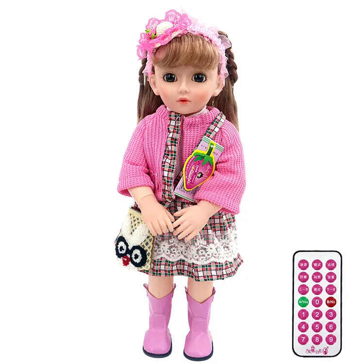 

Vinyl princess girl doll 46cm smart taliking dolls for children birthday gift silicone reborn baby dolls toys bebes reborn