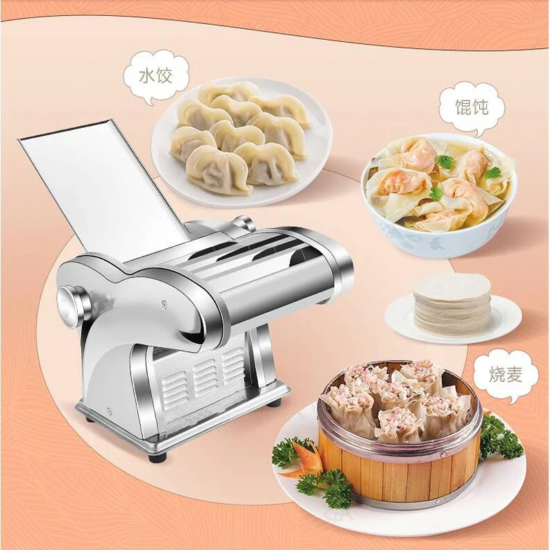 

220V Multi-purpose small noodle machine noodle machine dumpling skin does not remove the knife electric noodle making machine