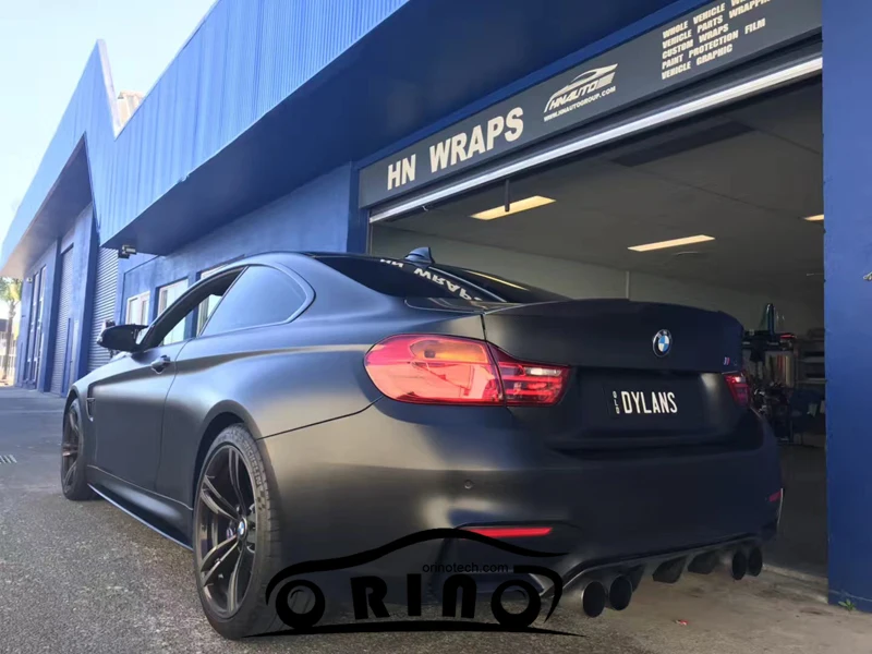 black satin vinyl wrap-5