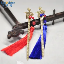 Персиковый Цветок узор в ретро-стиле с оригинальным дизайном Закладка инновационная Шпилька для девочек металлическая подвеска Закладка M158