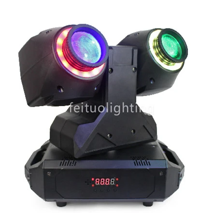 Новый продукт 2 шт. * 30 Вт RGBW 4в1 + 12 Светодиодная лента движущаяся головка DMX512 диско