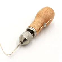 DIY ręczne narzędzie szydełkowe maszyna do szycia woskowana nić do skórzanego rzemiosła do zszywania krawędzi paski do pasków szewc skórzane narzędzie do szycia