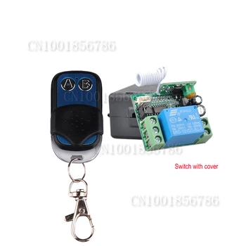 

DC12v 1CH A ON B OFF wireless RF Remote Control Light Switch System With Push transmitter +Case