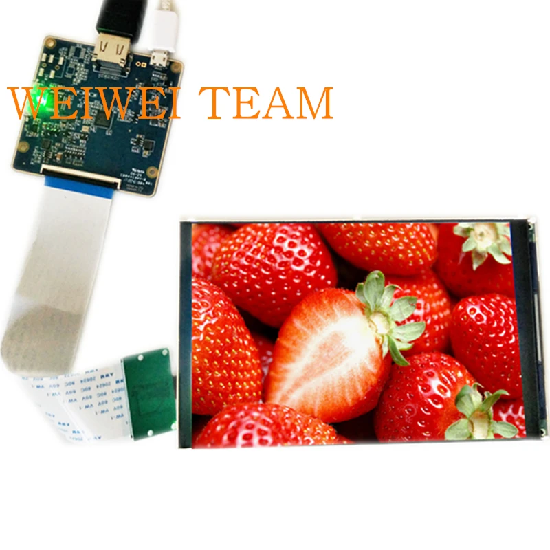 

7 inch Raspberry Pi 3 TFT LCD With HDMI TO MIPI BOARD Screen Display Module For Pcduino Banana Pi 1920*1200