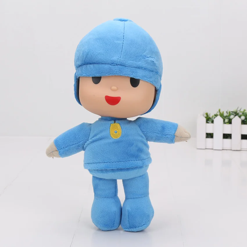 4 шт./лот POCOYO Elly elefante слон Pocoyo Patito утка Лула Собака Мягкие плюшевые игрушки милые куклы детский подарок