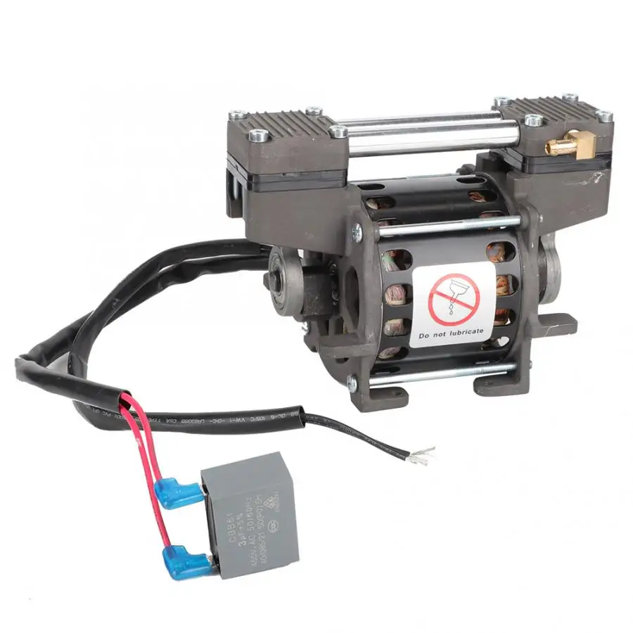 

Vacuum Air Pump 220V 80W Oilless Vacuum Pump 660mmHg/-88kPa 18L/min Vacuum Air Pump