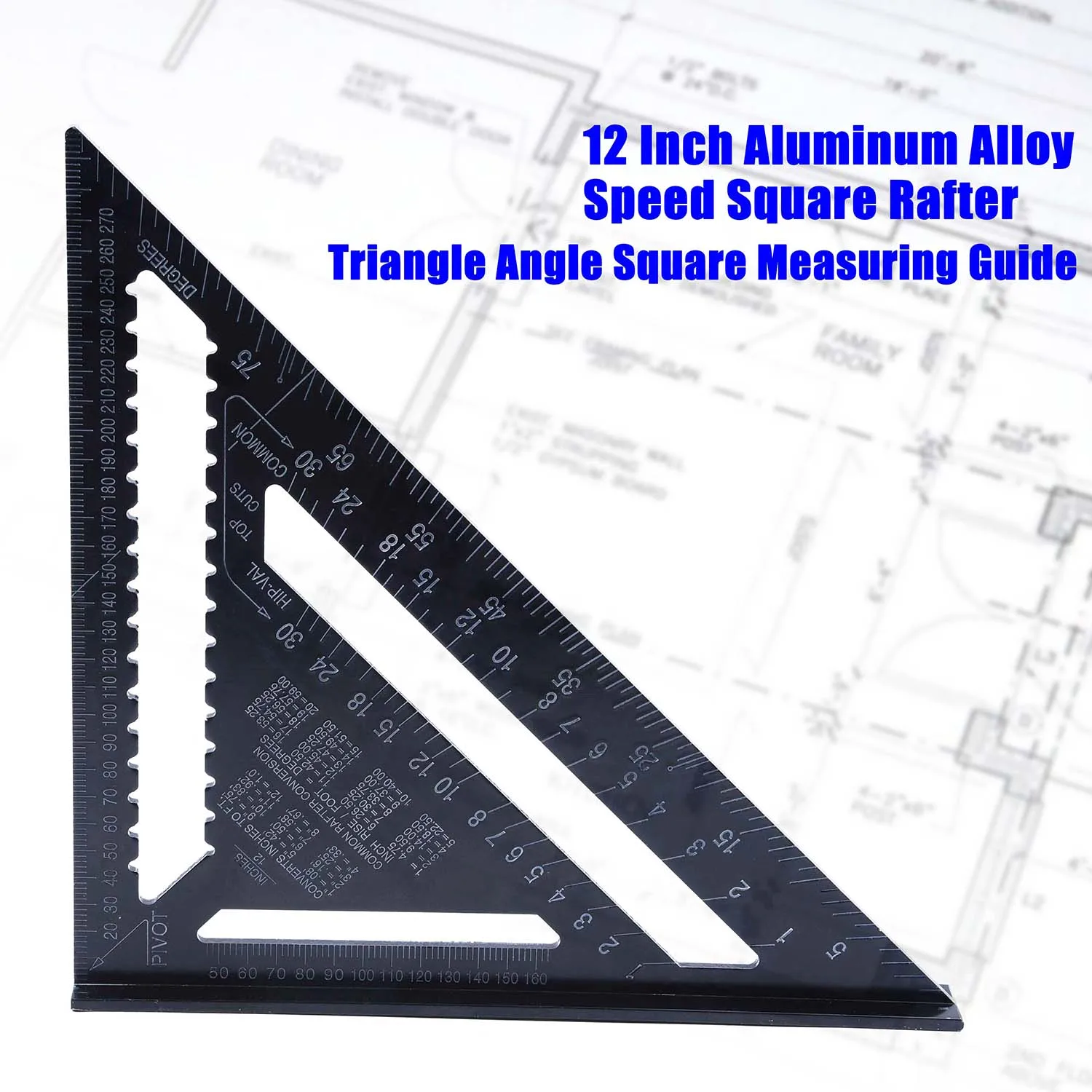 1 шт. метрическая система треугольный угол линейки квадратный ...