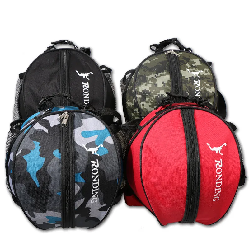 

Round Sport Bag Basketball Football Volleyball Backpack Handbag Adjustable Shoulder Strap Knapsacks Storage dustproof bag