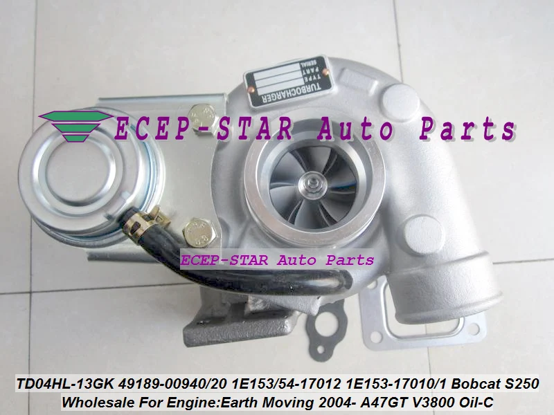 TURBO TD04HL 13GK 49189-00940 1G544-17012 1G574-17012 1E153-17010 1E153-17011 1E15317011 6691586 6691586REM 7017202 A47G-T V3800