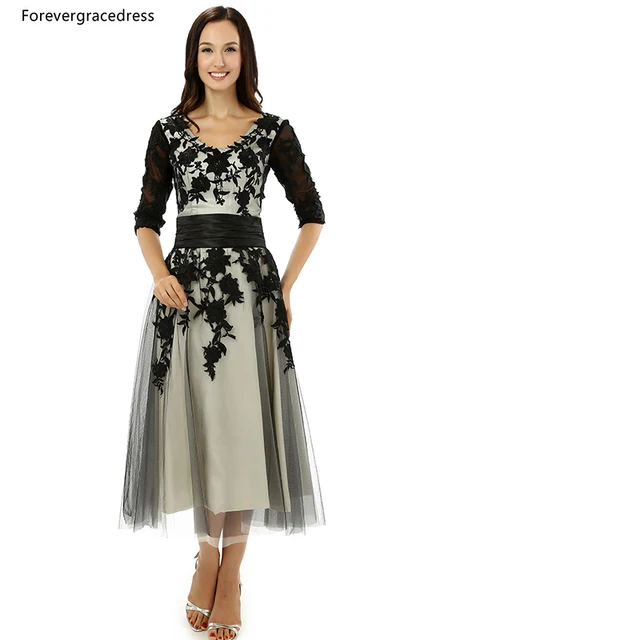 vintage mother of the bride dresses tea length