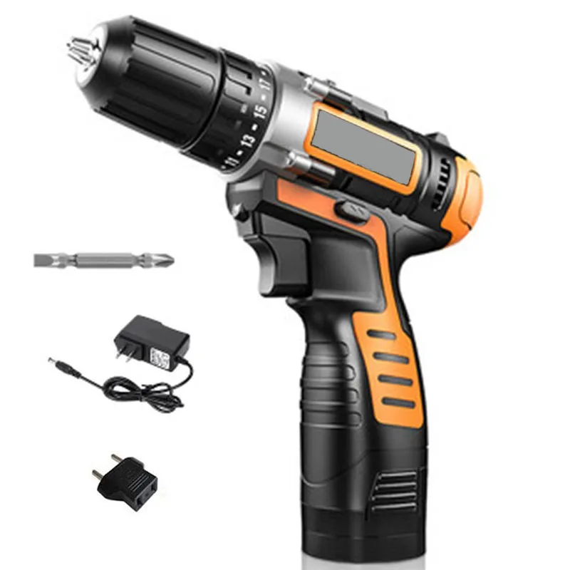 Beste 12 v 16.8 v 25 v lithium ion Batterij Draadloze Elektrische boor gat elektrische Schroevendraaier hand driver Wrench power gereedschap