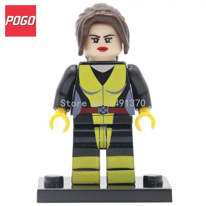 

POGO Kitty Pryde PG033 X-Men Super Hero Figure Marvel DC Superhero Building Blocks Sets Model Kids Gifts Toys