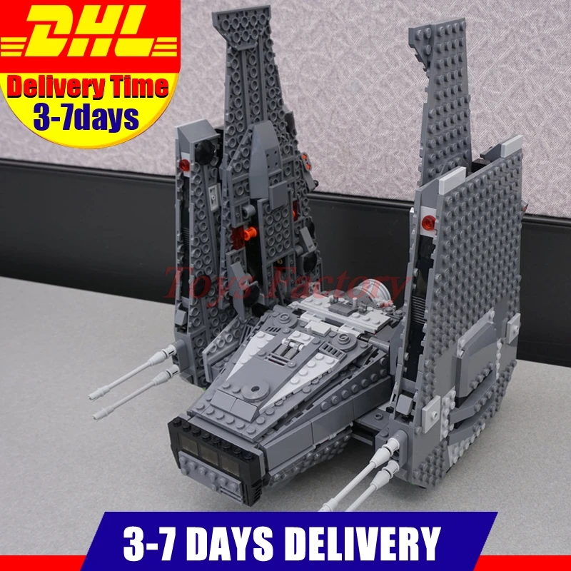 

DHL LEPIN 05006 Building Blocks Super Heroes UCS The Force Awakens Kylo Ren's Command Shuttle Stormtrooper Set 75104