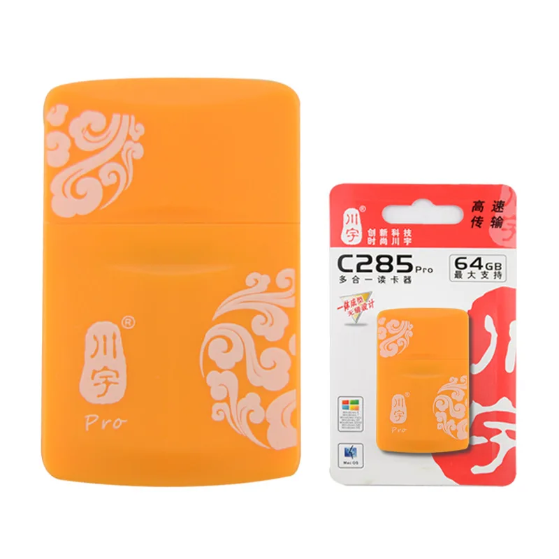 Кардридер Kawau C285 USB 2 0 Micro SDXC SDHC TF мини адаптер для SD/ MS/ MMC Pro Duo/ MicroSD|adapter for micro sd|card reader
