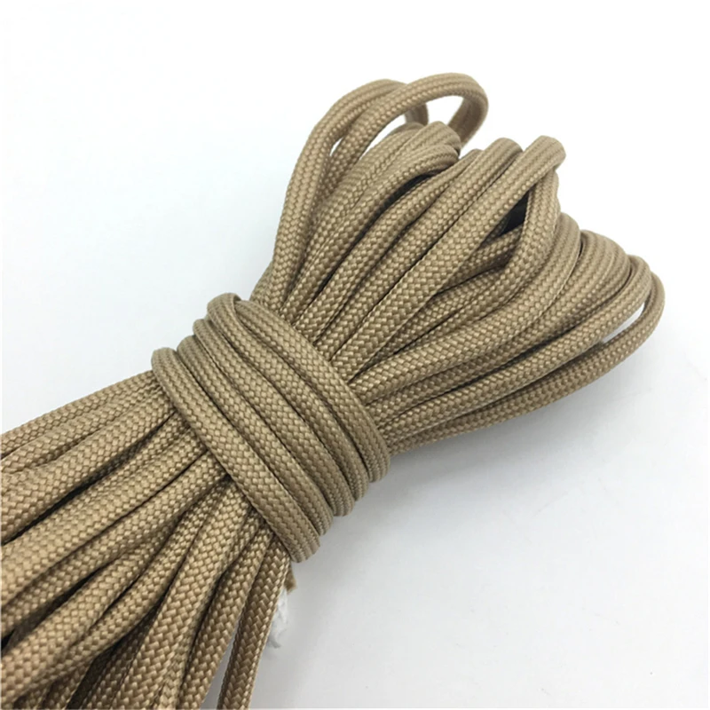 5yards 4mm Paracord 550 Parachute Cord Lanyard Rope Mil Spec Type III 7 Strand DIY Bracelet Accessories 