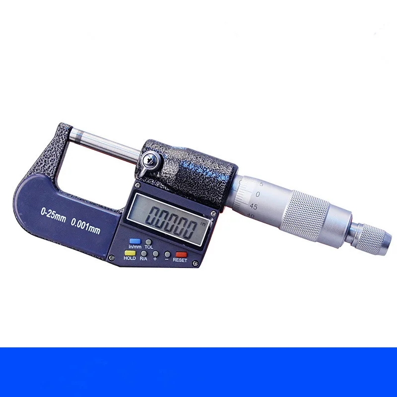 

0.001mm Electronic Outside Micrometer 0-25-50-100mm Digital Micrometer Caliper Gauge Meter Tester Carbide Tip Measure Tools