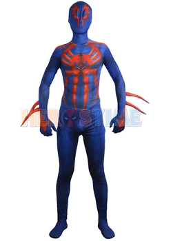 

(SN823) Unisex Adult Full Body Spider-man 2099 Suit Superhero Cosplay Zentai Suits Halloween Party Costume