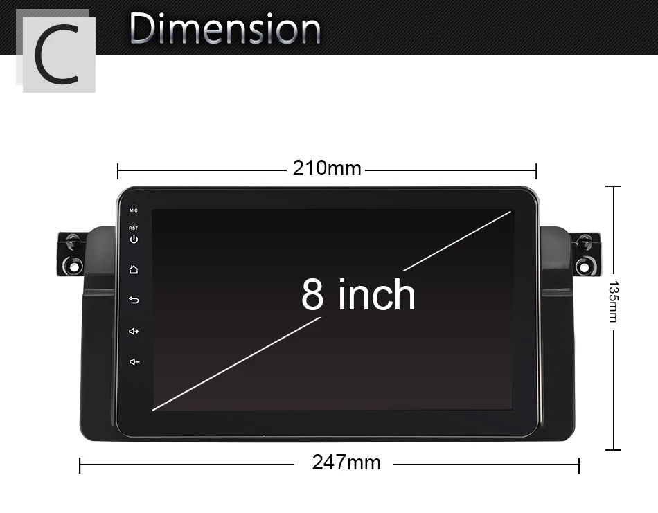 Eunavi Android 9,0 Автомагнитола для BMW E46 M3 318i 320i 325i с MirrorLink Авто Мультимедиа Стерео Navi RDS DVR SWC BT 8 ядер