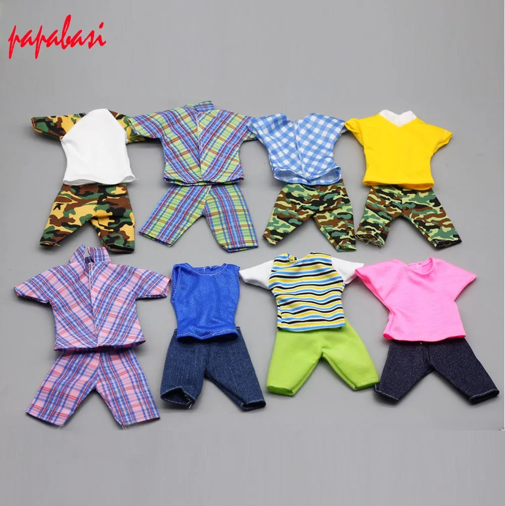 

New arrive Daily Man Costume For 30cm Dolls 1/4 Doll Male costume Clothing 1set clothes For Ken Prince Gift For Birthday Girl