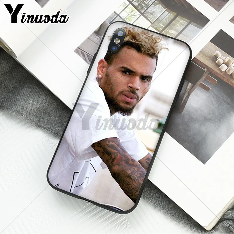 Yinuoda Chris Brown Breezy High Quality Phone Accessories Case for Apple iPhone 8 7 6 6S Plus X XS MAX 5 5S SE XR Cellphones