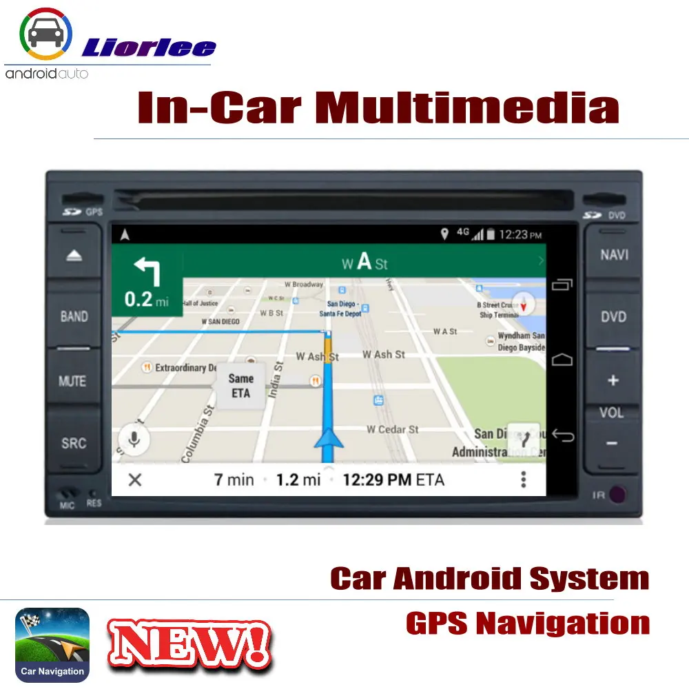 Excellent Car DVD Player For Nissan Patrol Safari (Y61) 2001~2013 IPS LCD Screen GPS Navigation Android System Radio Audio Video Stereo 1