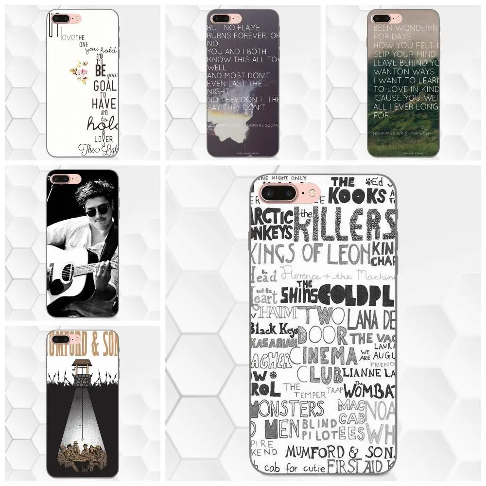 Для Galaxy C5 C7 J1 J2 J3 J330 J5 J6 J7 J730 2017 Ace Core Duo Max Mini Plus Prime Pro TPU Capa Coque Mumford And Sons Рок Band |