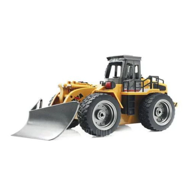 

HUINA 1586 1/18 6 Channels 2.4G Engineering Truck Snowplows Alloy RC Car Toys