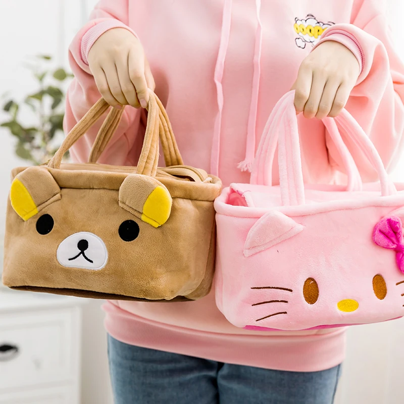 

Cartoon Minnie Bags Hello Kitty Kids Lunch bag Picnic Thermal Food Lunch Bags For Women Office bolsa almuerzo termica lancheiras
