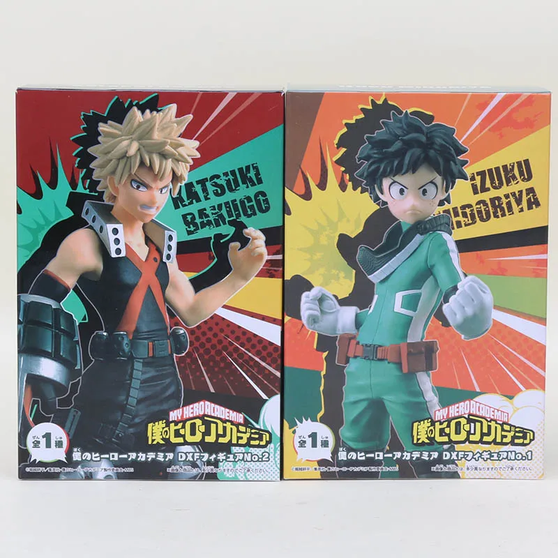 2018 14 17 см мой герой Академии игрушки Lzuku Midoriya DXF рисунок Bakugou Katsuki Ochako Tenya