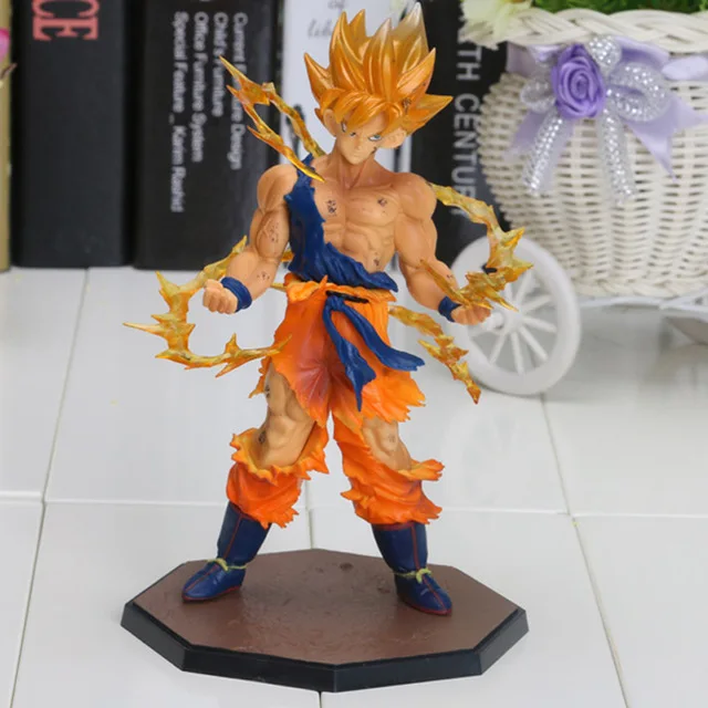Аниме 17 см Dragon Ball Z фигурки героев Супер Saiyan Сон Гоку ПВХ коллекционная игрушка