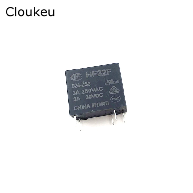 2Pcs Relay DIP5 HF32F-024-ZS3 3A 24V ZS3 | Обустройство дома