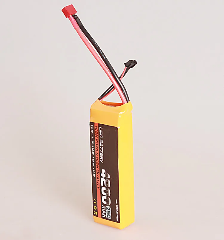 4S 25c 14,8 v 4200 mah Модель самолета батарея 25C aeromodeling батарея модель самолета литий-полимерный аккумулятор для беспилотника батареи