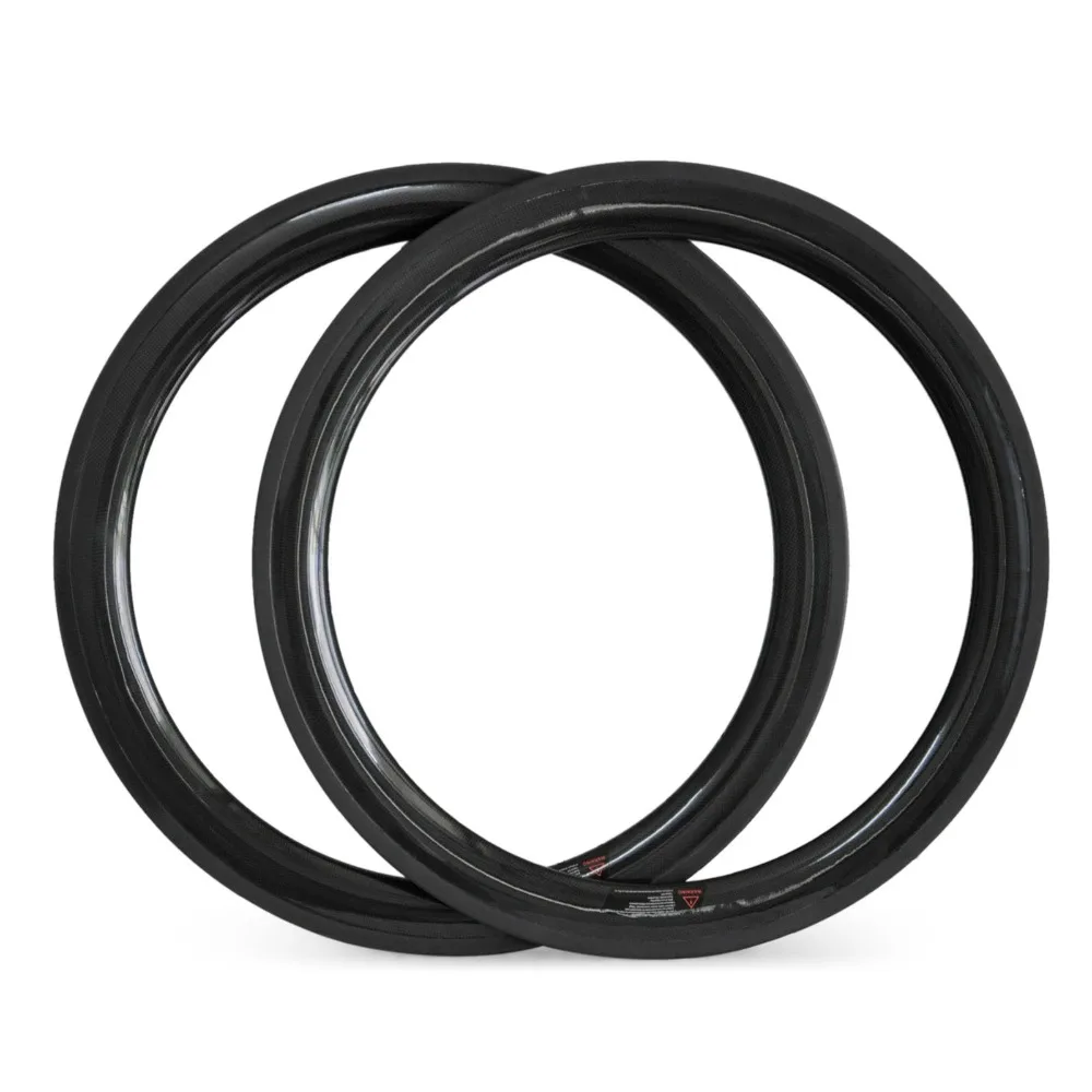 Buy 1set 60mm Clincher Carbon Bicycle Rims 700C Bike