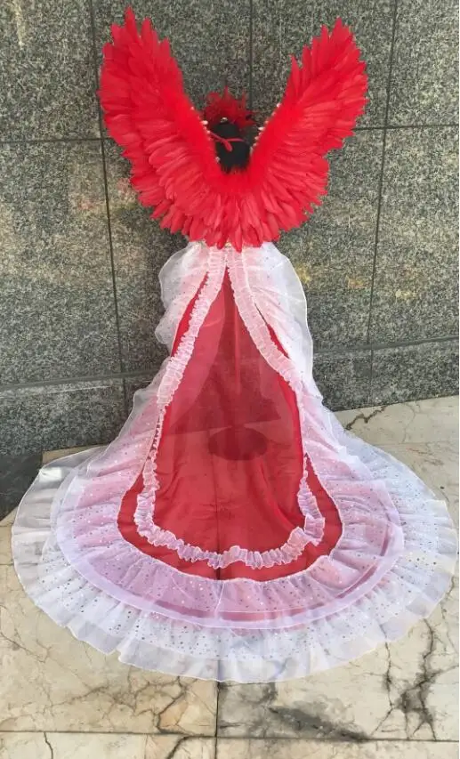 Необычный купальник с перьями; плащ; одежда для сцены; костюмы для детей; модель для девочек
