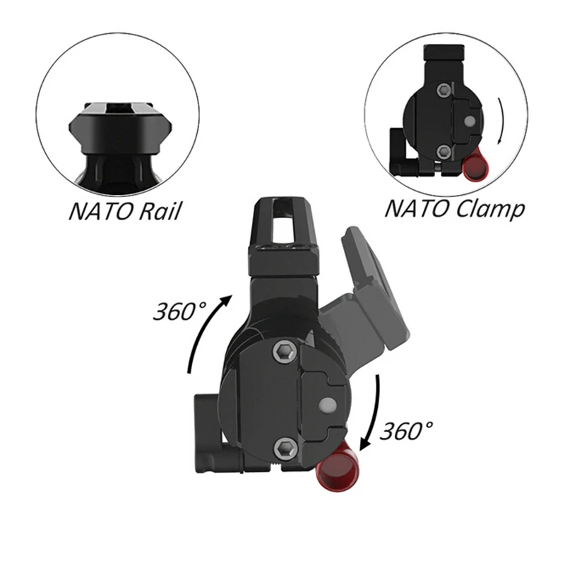 Крепление SmallRig EVF с Рельсом NATO для крепления EVF/монитора/камеры Rig-2113