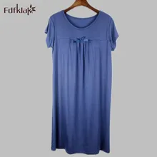 Summer Women Sleepwear Night Dress Female Nightgowns Casual Home Clothes Nightshirts For Ladies Pink Girls Sleepshirts