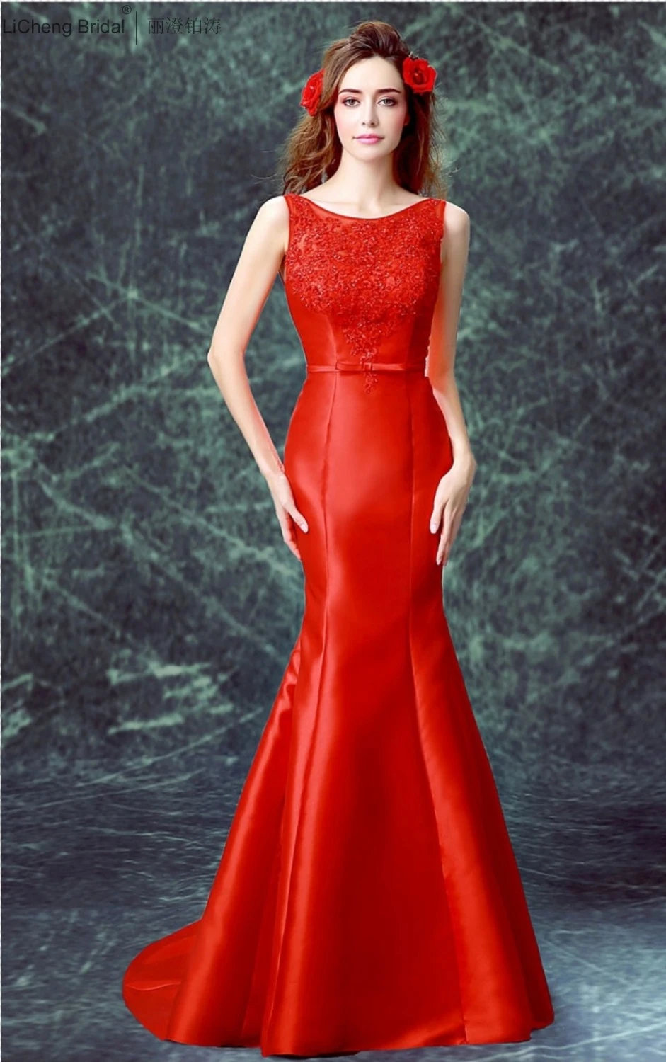 Günstige auf lager brautjungfer kleid satin kleid mermaid kleid red  appliques frauen lange formale kleid schnelles verschiffen|bridesmaid  dresses in red|bridesmaid cheap dressescheap mermaid bridesmaid dresses -  AliExpress