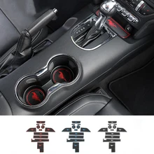 SHINEKA новые Нескользящие двери паз коврик ворота Слот автомобиля коврики для Ford Mustang 2015 2016 2017 салонные аксессуары